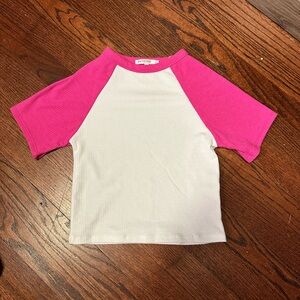 Short Sleeve Crop Top